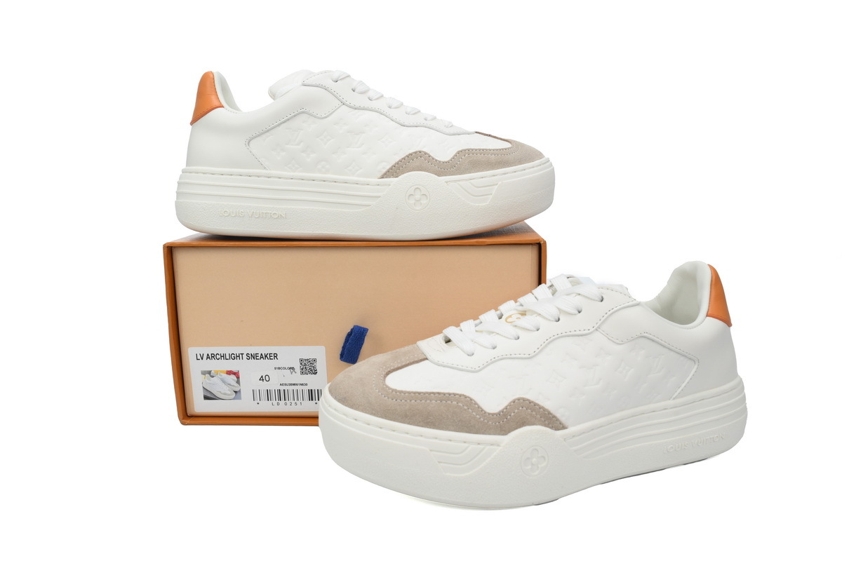 LOUIS VUITTON Groovy Platform Sneaker 1ACHGI,Replica Shoes