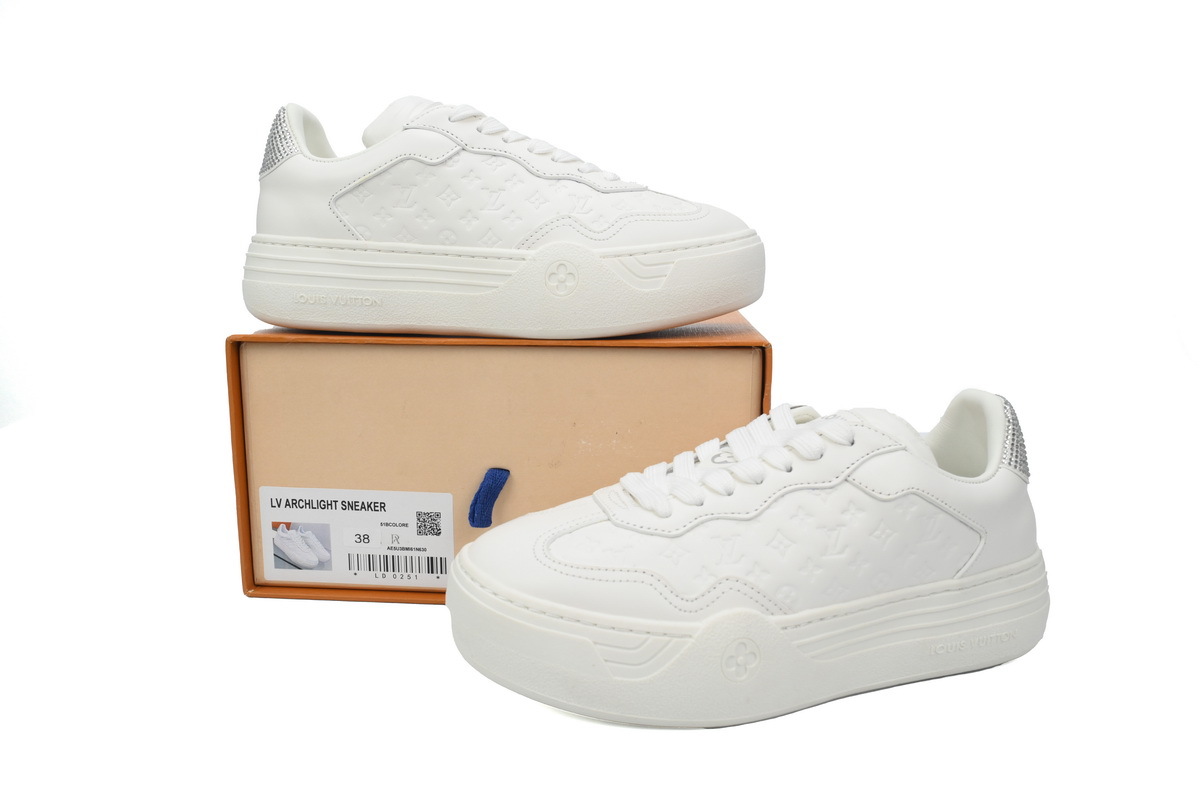 Replica LOUIS VUITTON Groovy Platform Sneaker 1ACL5O