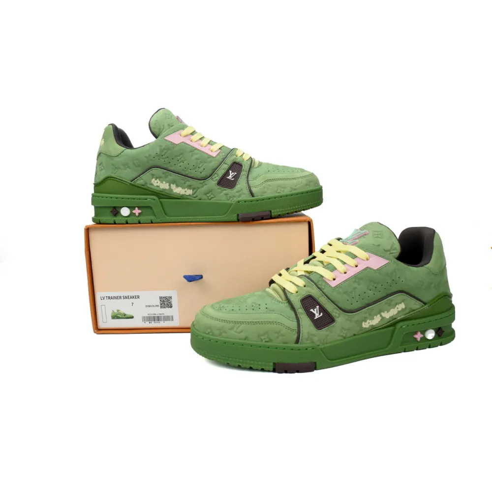 PKGoden Tyler x LOUIS VUITTON Trainer Green