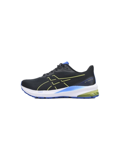 POP  Asics GT 1000 12 Black Blue Yellow 1011B631-002 01