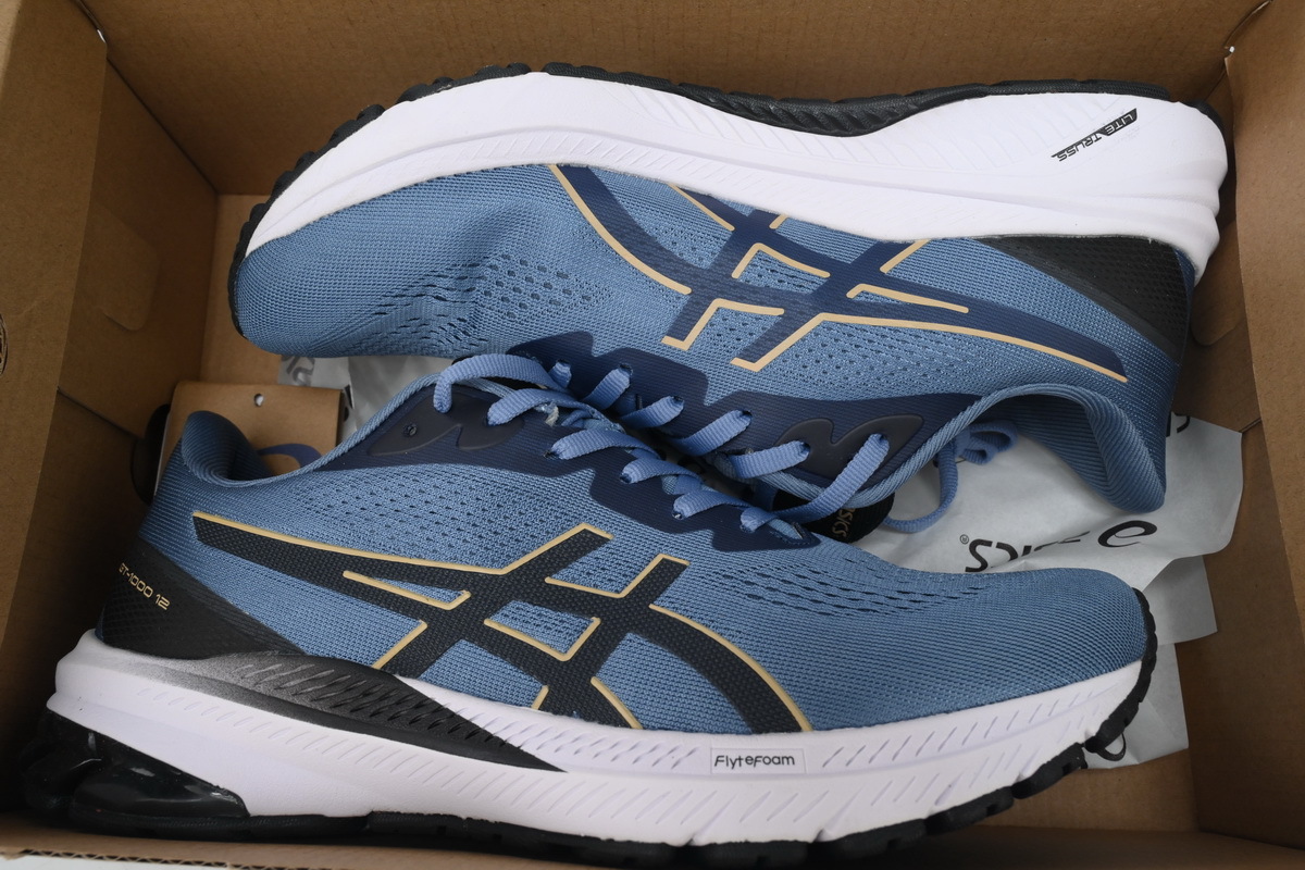 POP  Asics GT 1000 12 Storm Blue Dune1011B631-401