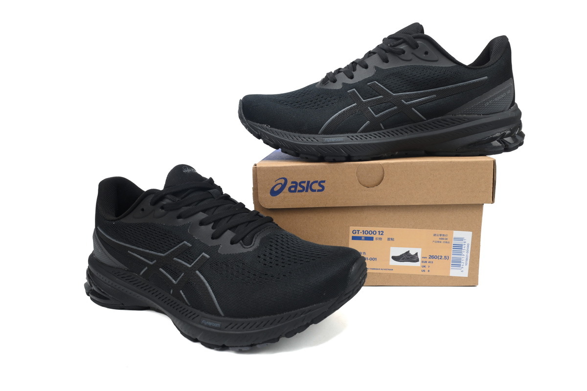 POP  Asics GT 1000 12 Black Carrier Grey 1011B631-001