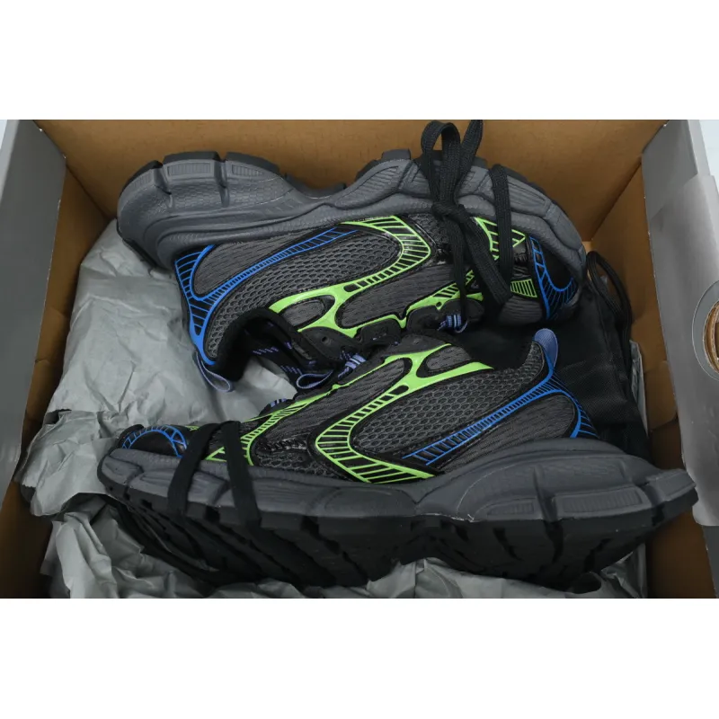 PKGoden  Balenciaga 10th Black Green Blue 734731 W3XDC 0235