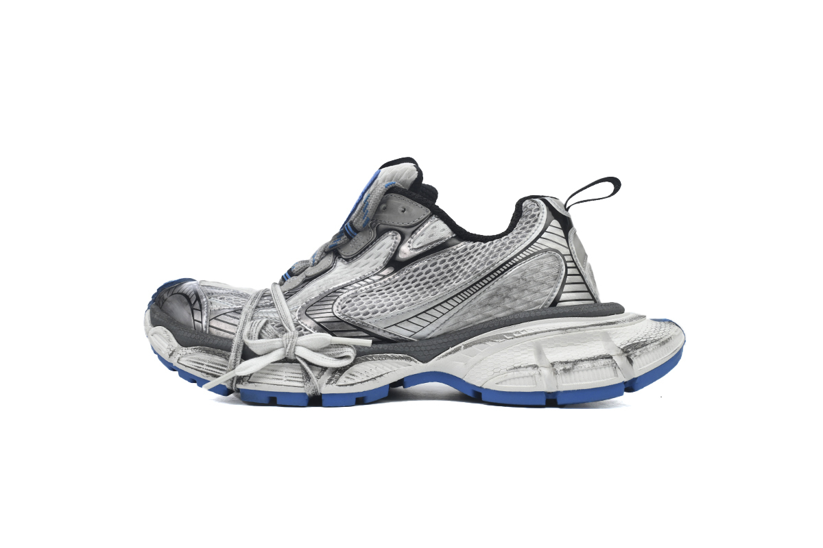 PKGoden  Balenciaga 10th 3XL Sneaker Worn-Out - Grey Blue 734734 W3XL5 1214