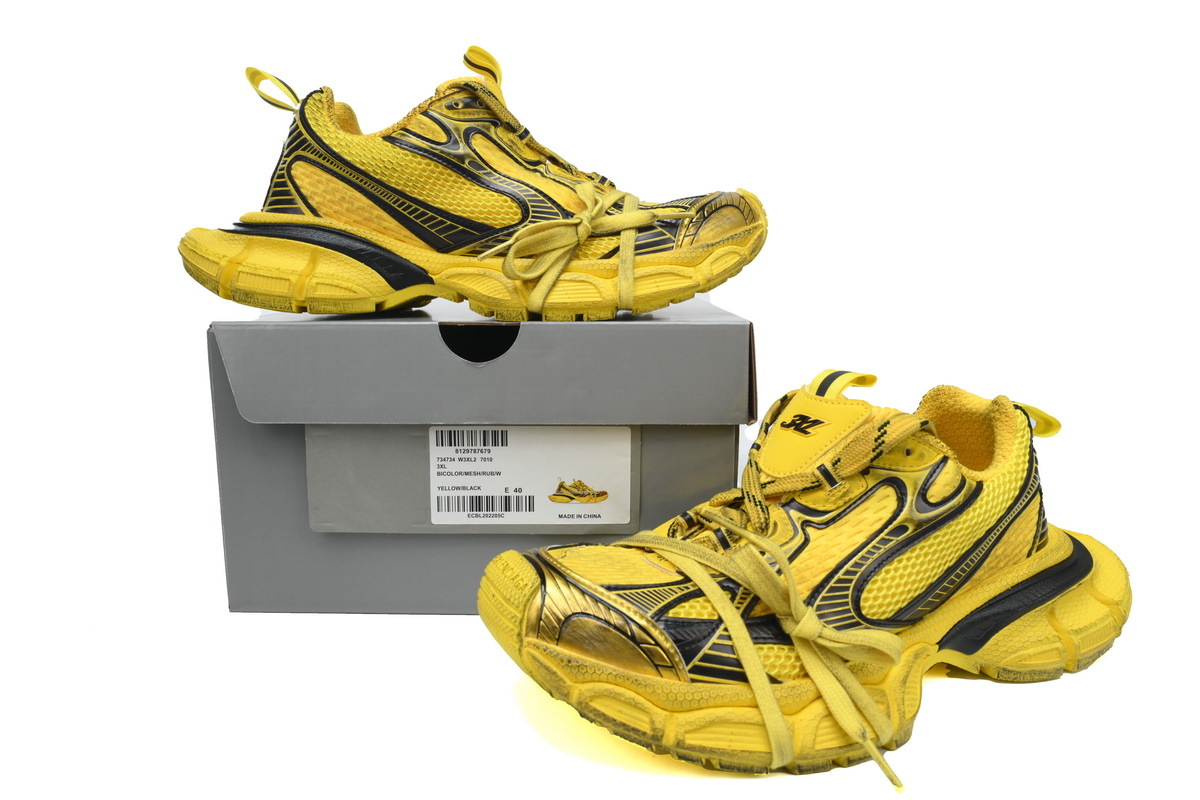 PKGoden  Balenciaga 10th Yellow Black 734734 W3XL2 7010