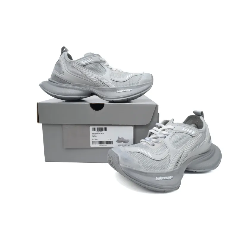 PKGoden Balenciaga 12.5th Circuit Sneaker Worn-Out - Grey 793944 WFLGY 6315