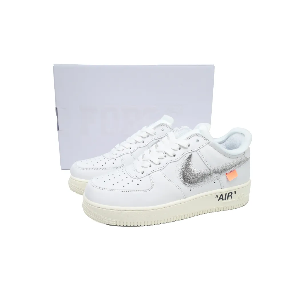 GET OG OFF White X Air Force 1 ’07  Low Conplex Con AO4297-100 