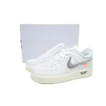 GET OG OFF White X Air Force 1 ’07  Low Conplex Con AO4297-100 