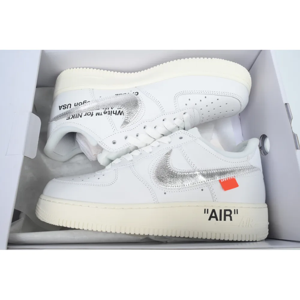 GET OG OFF White X Air Force 1 ’07  Low Conplex Con AO4297-100 
