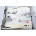 GET OG OFF White X Air Force 1 ’07  Low Conplex Con AO4297-100 