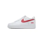 GET OG Supreme x Air Force 1 Low'Box Logo-Speed Red'Shanghai Exclusive CU9225-101
