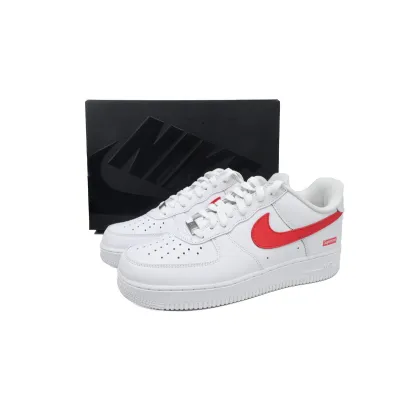  GET  Supreme x Air Force 1 Low'Box LGET o-Speed Red'Shanghai Exclusive CU9225-101 02