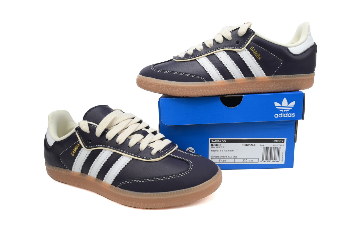 POP  Samba OG 'Aura Black Cream IG6836