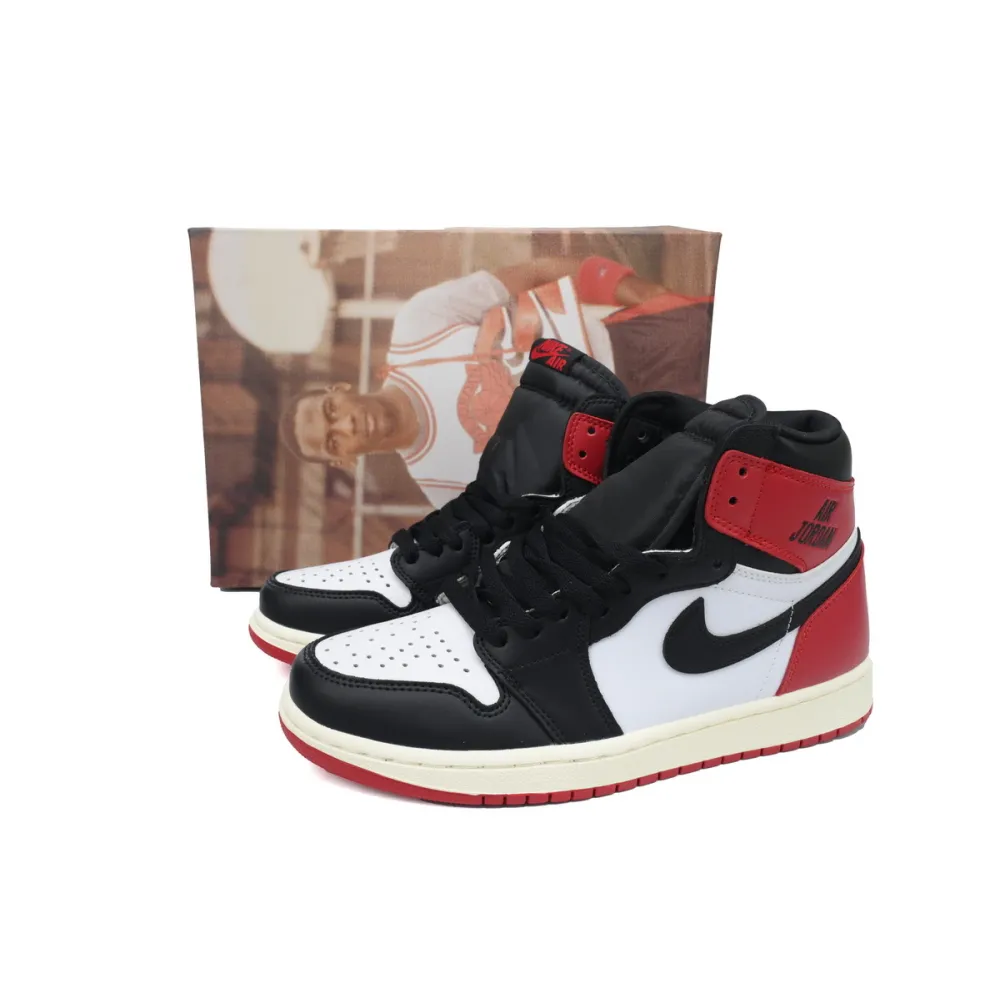 PKGoden Air Jordan 1 Retro High OG Black Toe Reimagined DZ5485-106