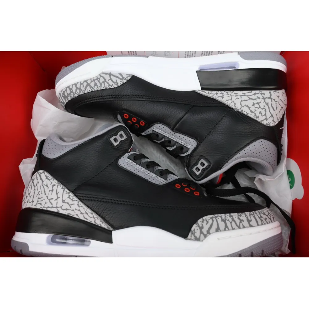 PKGoden Air Jordan 3 Retro OG 'Black Cement'2 DN3707-010