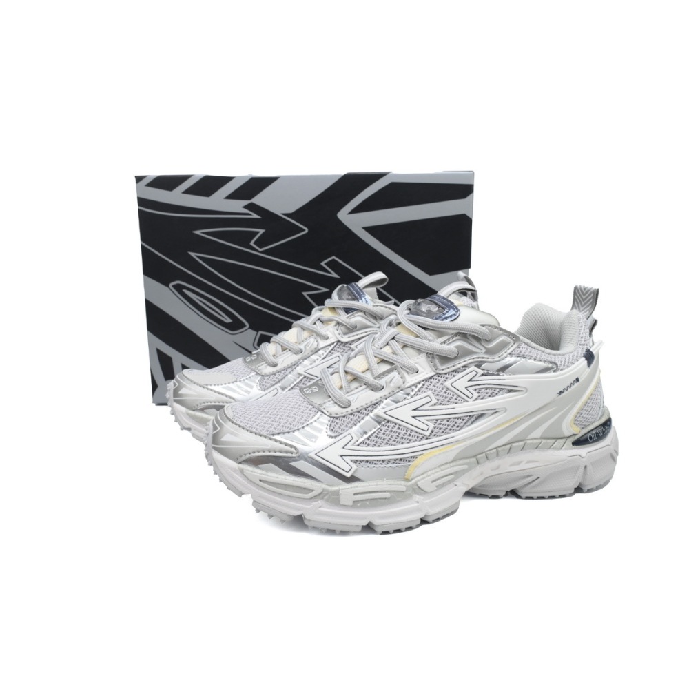 PKGoden OFF-WHITE Military White Gray OMIA295F24 FAB00 10606