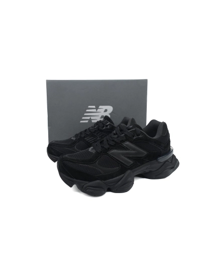 PKGoden  New Balance 9060 Triple Black Suede U9060BPM 02