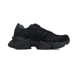 PKGoden New Balance 9060 Triple Black Suede U9060BPM