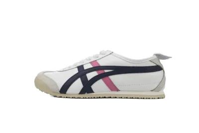 POP  Onitsuka Tiger Mexico 66 White Navy Pink THL7C2-0154 01