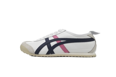 POP  Onitsuka Tiger Mexico 66 White Navy Pink THL7C2-0154 01