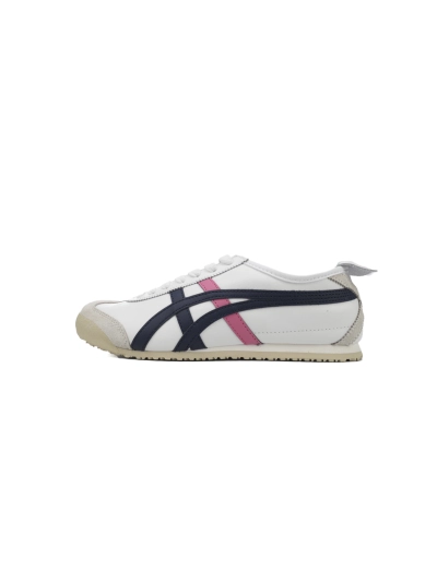 POP  Onitsuka Tiger Mexico 66 White Navy Pink THL7C2-0154 01