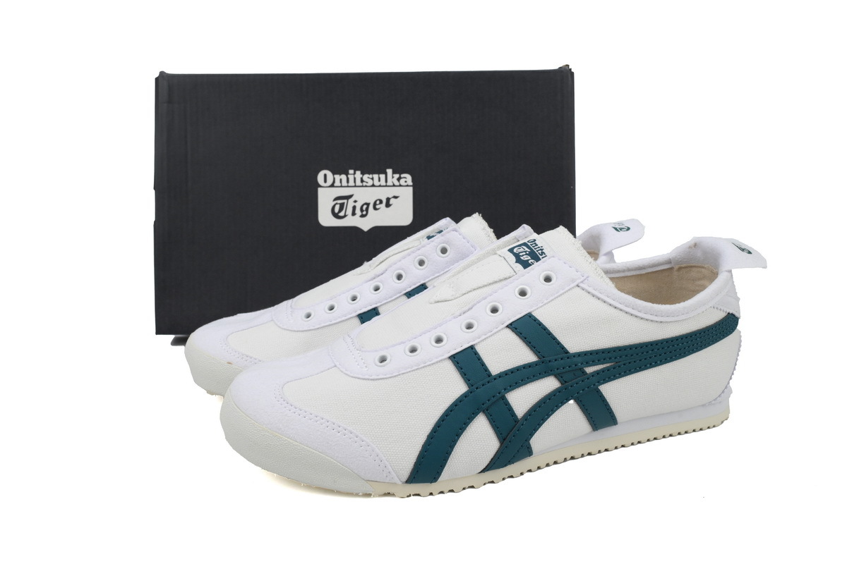 POP  Onitsuka Tiger Mexico 66 Slip-On White Spruce Green 1183A360-102