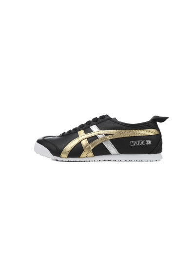 POP  Onitsuka Tiger Mexico 66 Black Gold Metallic D5V2L-9094 01