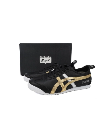 POP  Onitsuka Tiger Mexico 66 Black Gold Metallic D5V2L-9094 02