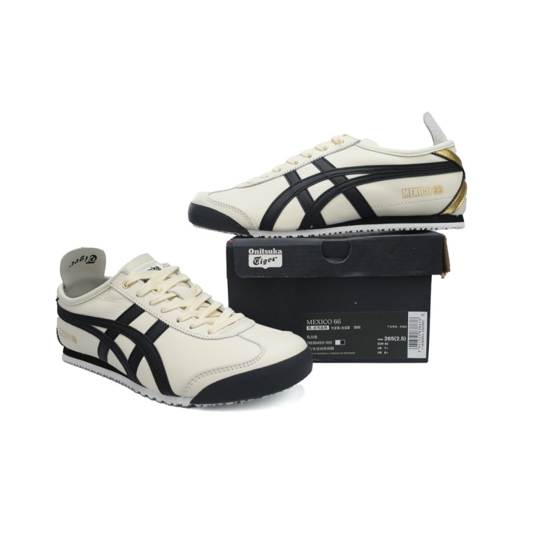 Special Sale Onitsuka Tiger Mexico 66 Cream Black 1183B493-100