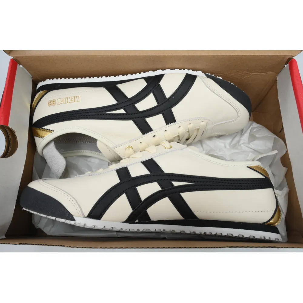 Special Sale Onitsuka Tiger Mexico 66 Cream Black 1183B493-100