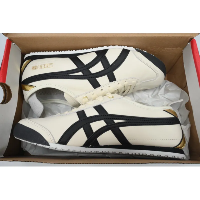 Special Sale Onitsuka Tiger Mexico 66 Cream Black 1183B493-100