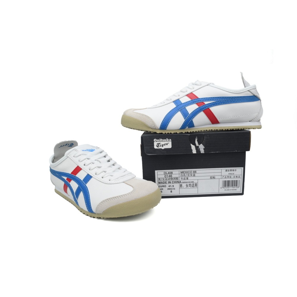 Special Sale Onitsuka Tiger Mexico 66 White Blue DL408-0146