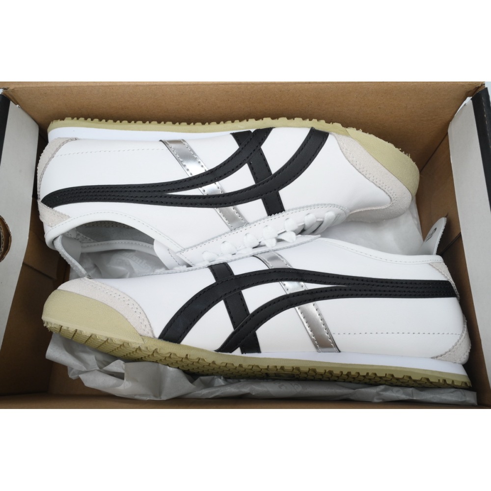 Special Sale Onitsuka Tiger Mexico 66 White Silver Blac 1183C102-101