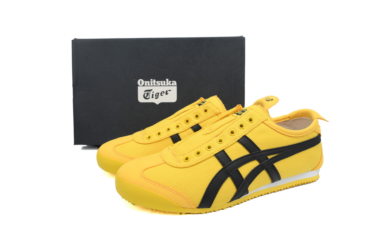 POP  Onitsuka Tiger Mexico 66 Slip-On Yellow Black 1183A746-750
