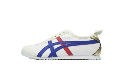 POP  Onitsuka Tiger Mexico 66 Slip-On Cream Tuna Blue 1183B475-100 01