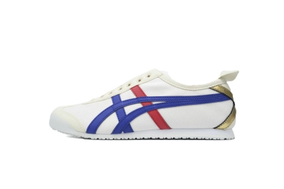 POP  Onitsuka Tiger Mexico 66 Slip-On Cream Tuna Blue 1183B475-100 01