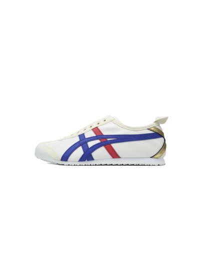 POP  Onitsuka Tiger Mexico 66 Slip-On Cream Tuna Blue 1183B475-100 01