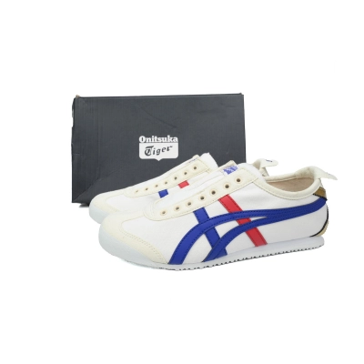 Special Sale Onitsuka Tiger Mexico 66 Slip-On Cream Tuna Blue 1183B475-100 02