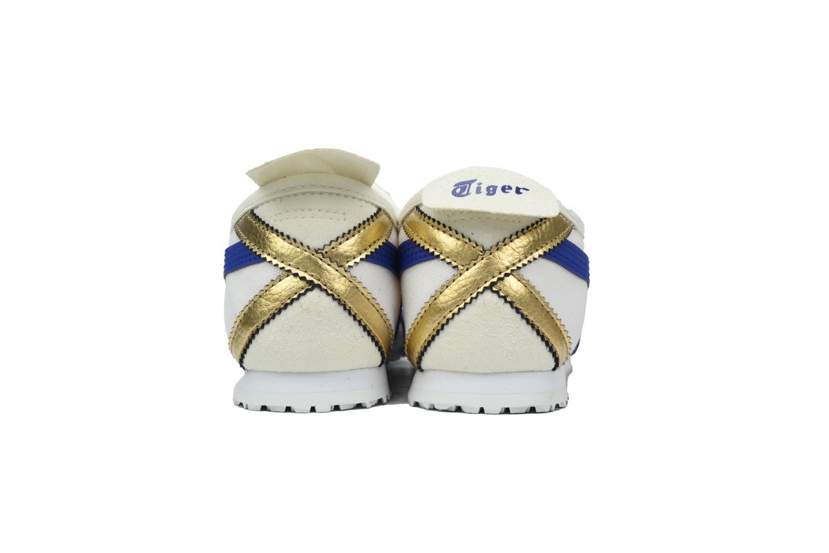 POP  Onitsuka Tiger Mexico 66 Slip-On Cream Tuna Blue 1183B475-100