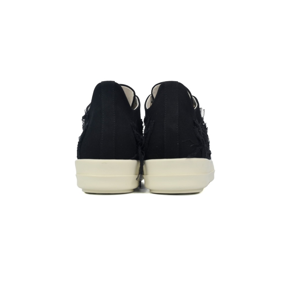 Rick Owens EDFU DRKSHDW Slashed Low Black Milk