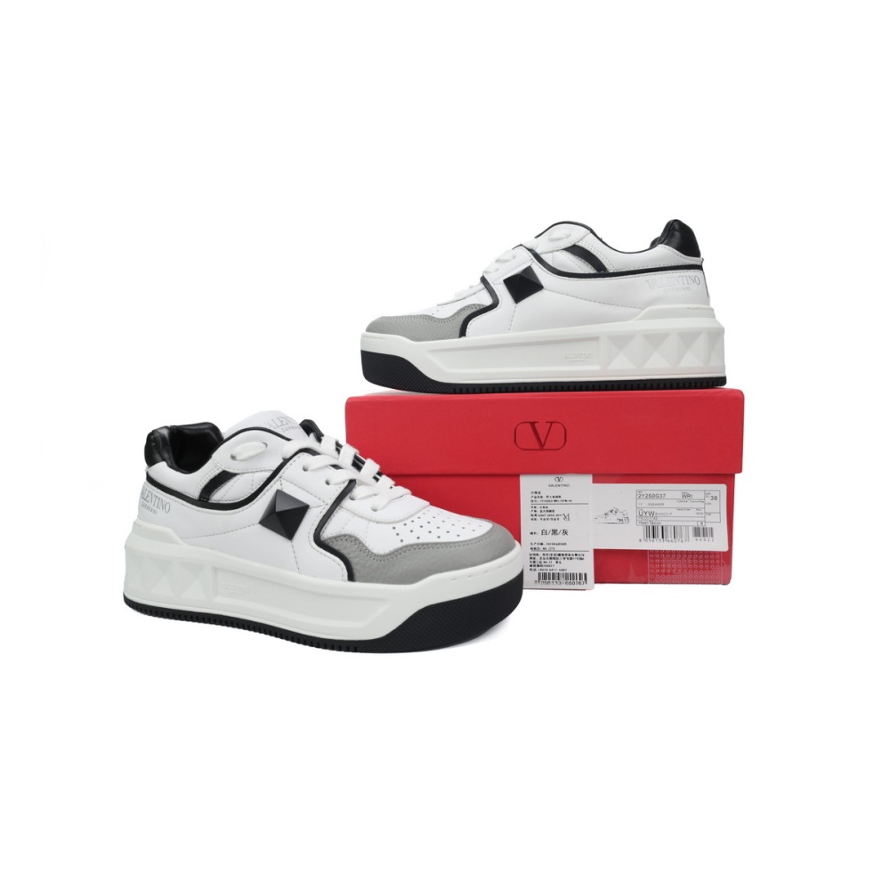 PKGoden Valentino One Stud XL White Gray 
