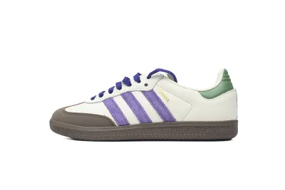 POP  Originals Samba OG Off White Purple Green ID8349  01