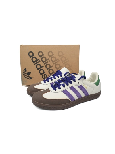 POP  Originals Samba OG Off White Purple Green ID8349  02