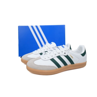 Originals Samba OG White Collegiate Green Gum IE3437  02
