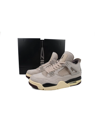 POP  A Ma Maniére x Air Jordan 4 Retro Fossil Stone FZ4810-200  02