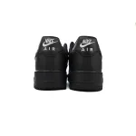GET Air Force 1 Low Black Silver Mini Swoosh HQ1180-001 