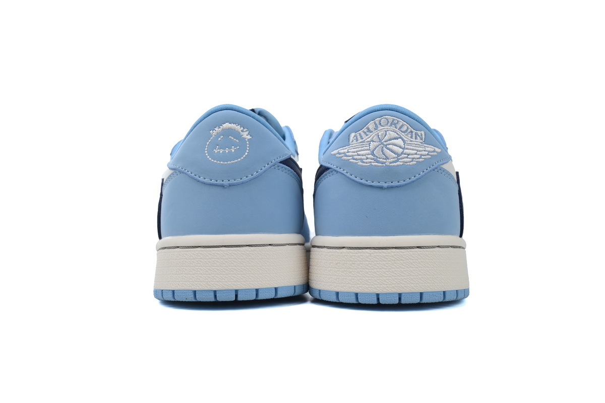  GET Travis Scott x Air Jordan 1 Low Blue DM7688-400 
