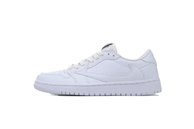 POP  Travis Scott x Air Jordan 1 Low White TD1228-111  01