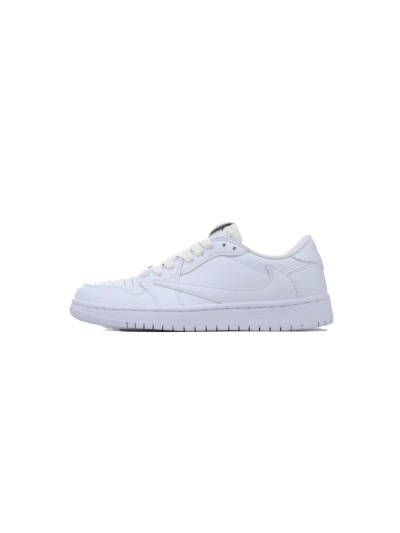 POP  Travis Scott x Air Jordan 1 Low White TD1228-111  01