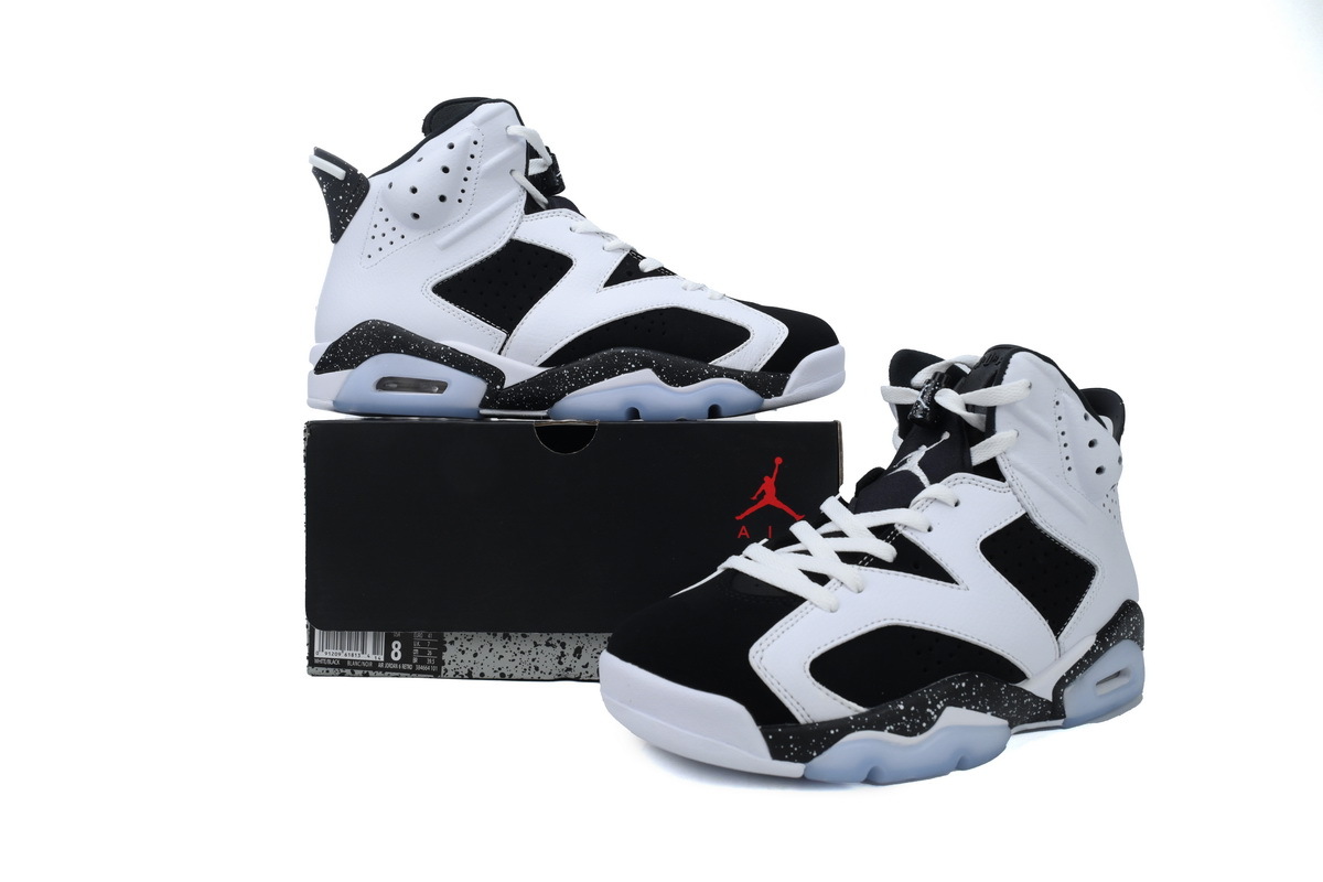 PKGoden Air Jordan 6 Retro Oreo 384664-101 